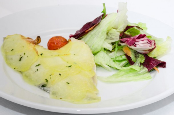 Filetto di Orata al Forno con Patate Sala Ricevimenti Ginevra
