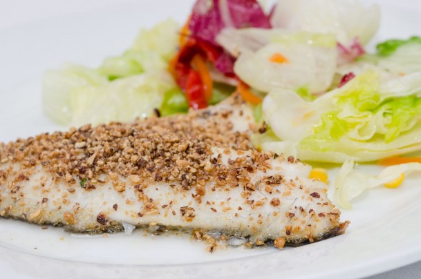 Filetto di Spigola al Forno Sala Ricevimenti Ginevra